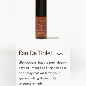 *Brand New*  haps Eau de Toilet